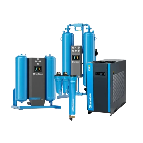 Equipo Hankison: secadora desecante, filtros y secadora refrigerativa